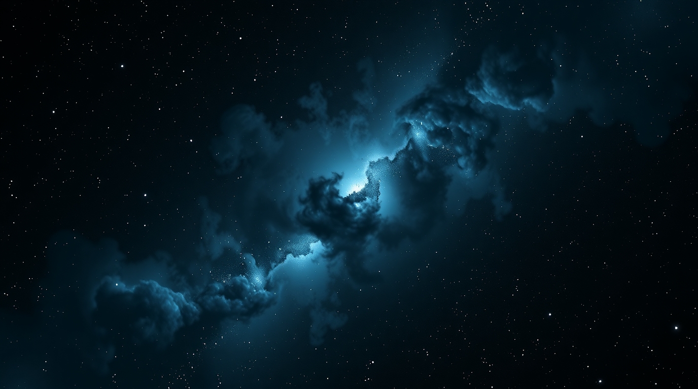 Kosmischer Sternenhimmel